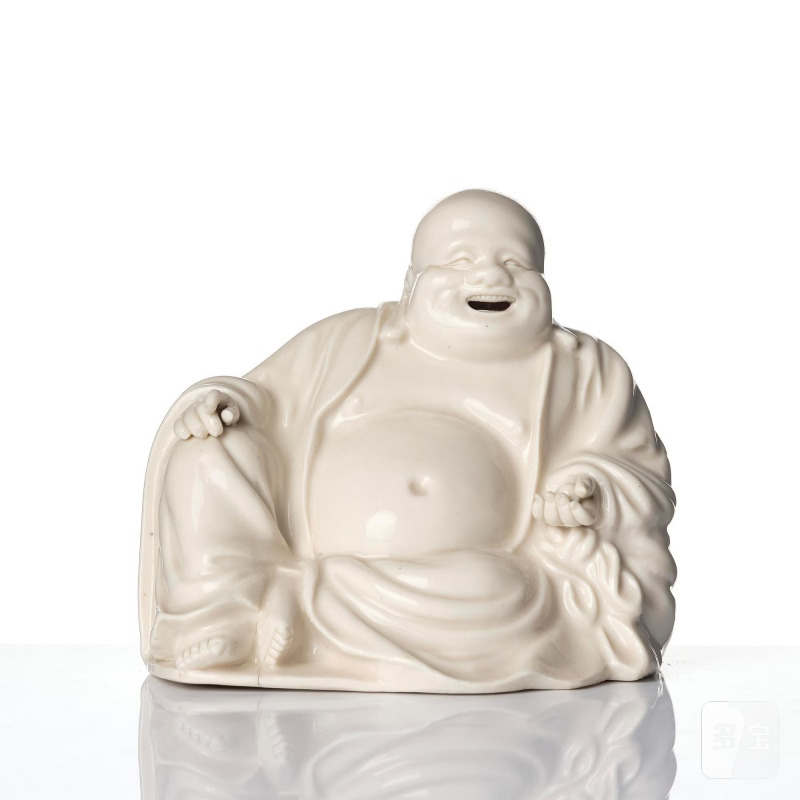 A blanc de chine figure of Budai, - 图2